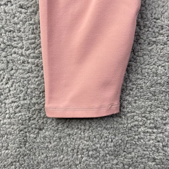 Fabletics Womens Leggings PowerBand Size M Pocket Pink  High Waist Pre-Owned - Picture 10 of 13